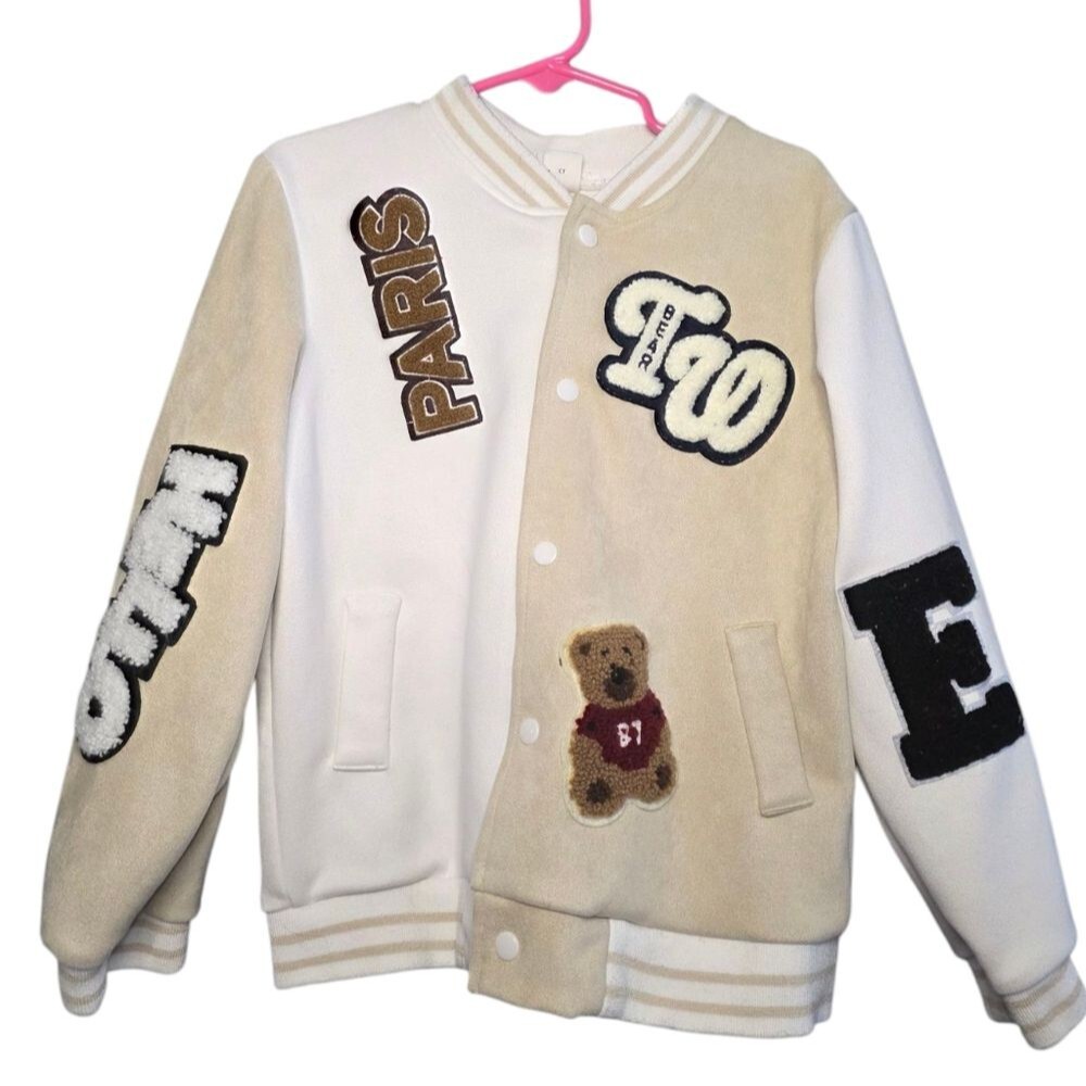 SHEIN Unisex Varsity Style Bomber Jacket 7